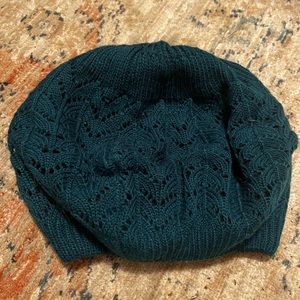 Teal Knit Hat